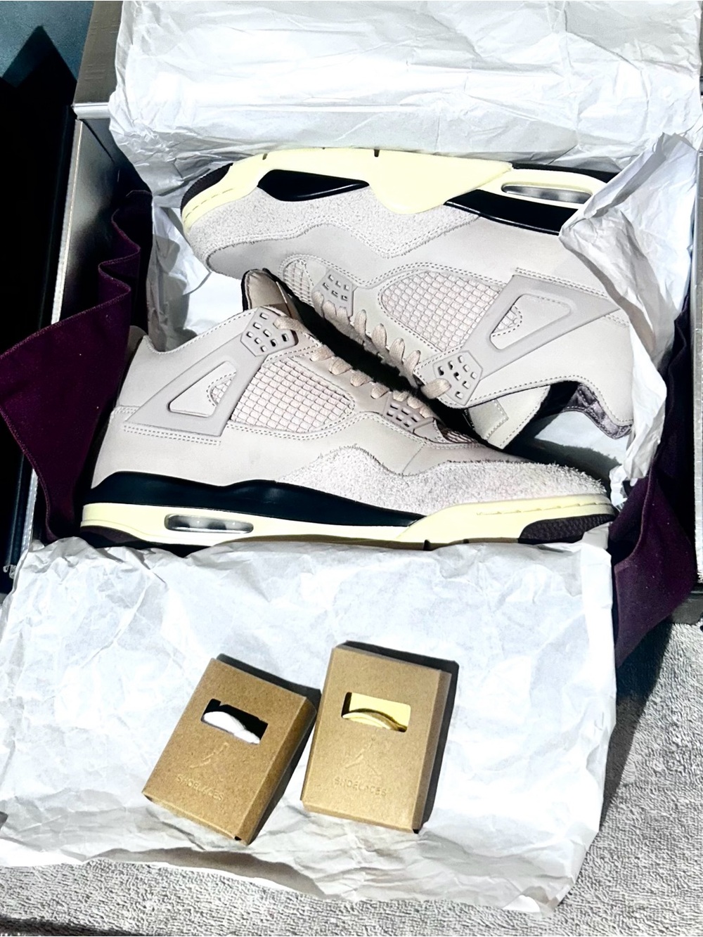 A Ma Maniére x Air Jordan 4 Retro OG SP "While You Were Sleeping"Men's 12.5